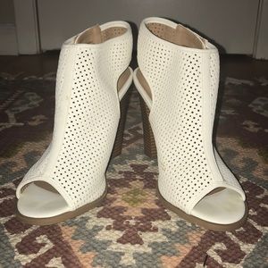 White booties
